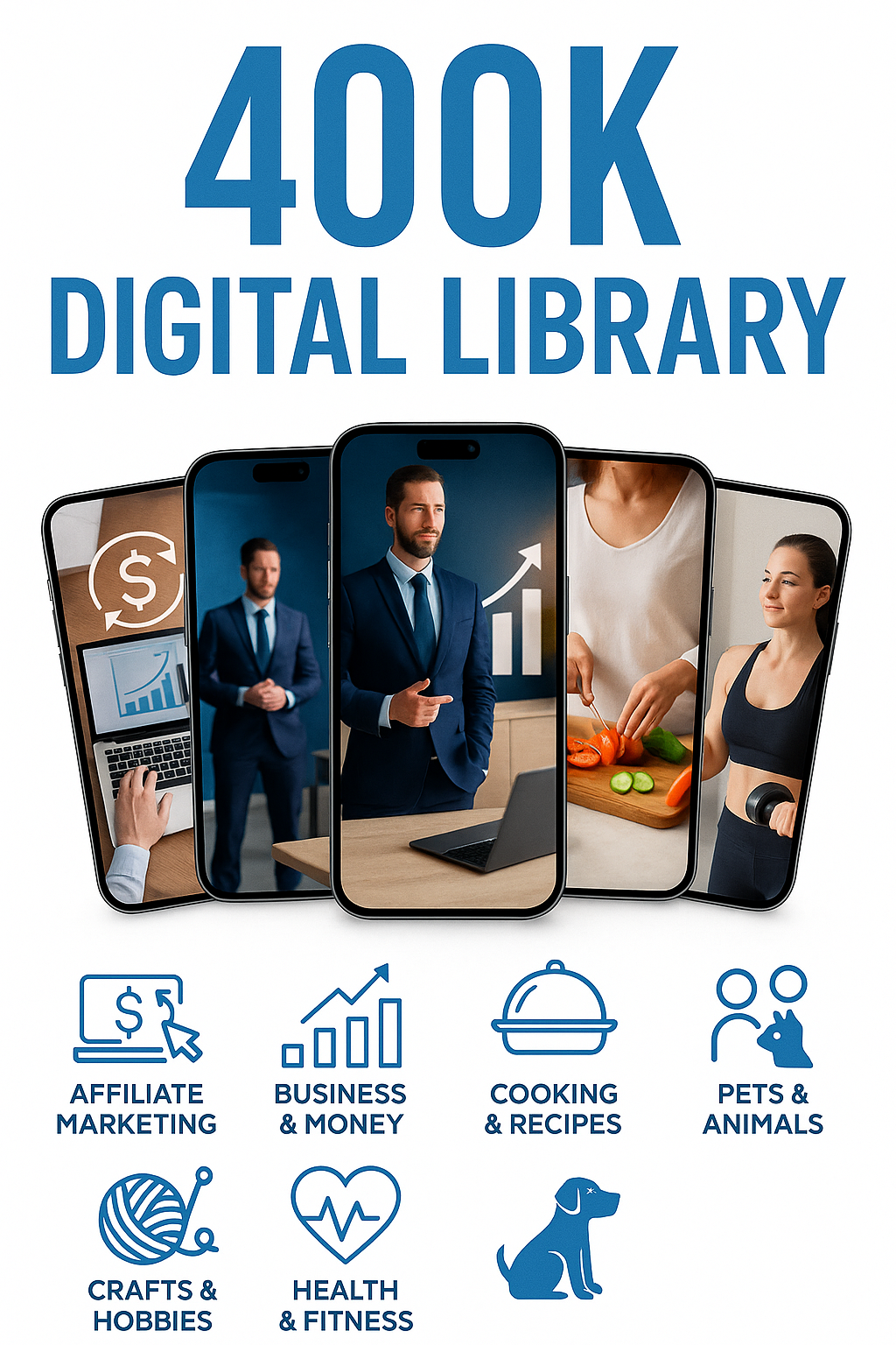 400000K EBOOKS Library - Ultimate Creative Bundle