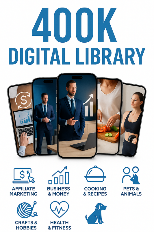 400000K EBOOKS Library - Ultimate Creative Bundle