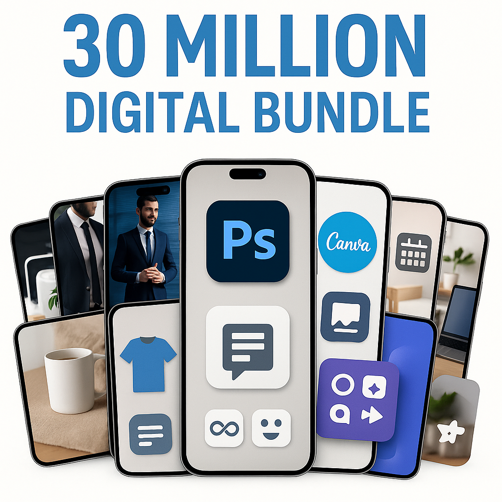 30 Million Digital Bundle - Ultimate Creative Mega Pack