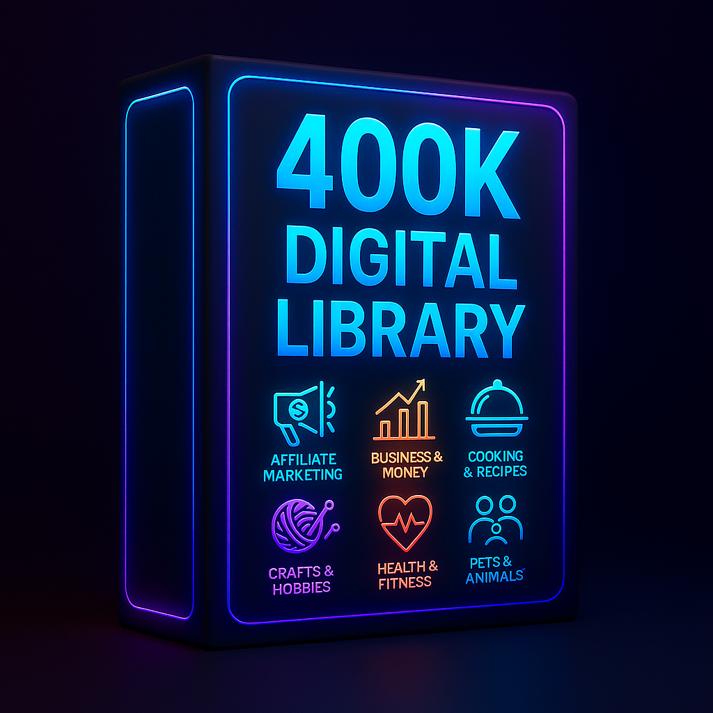 400000K EBOOKS Library - Ultimate Creative Bundle