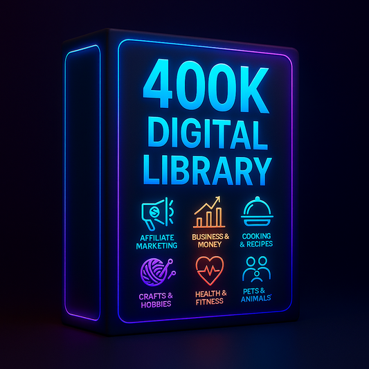 400000K EBOOKS Library - Ultimate Creative Bundle
